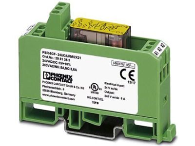 菲尼克斯继电器扩展？ PSR-SCF-120UC/URM/2X21 2981376